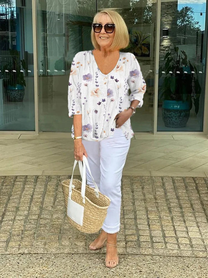 Valentina | Floral Top