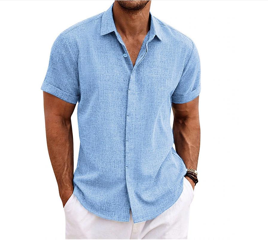 Ethan™ - Classic Linen Shirt