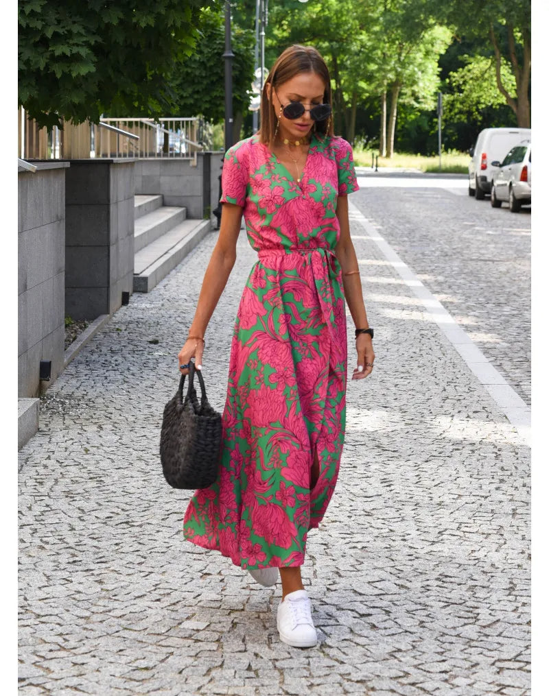 Peyton™ - Comfortable Elegant Floral Dress