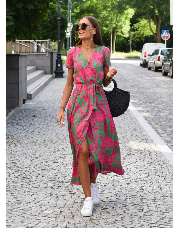 Peyton™ - Comfortable Elegant Floral Dress