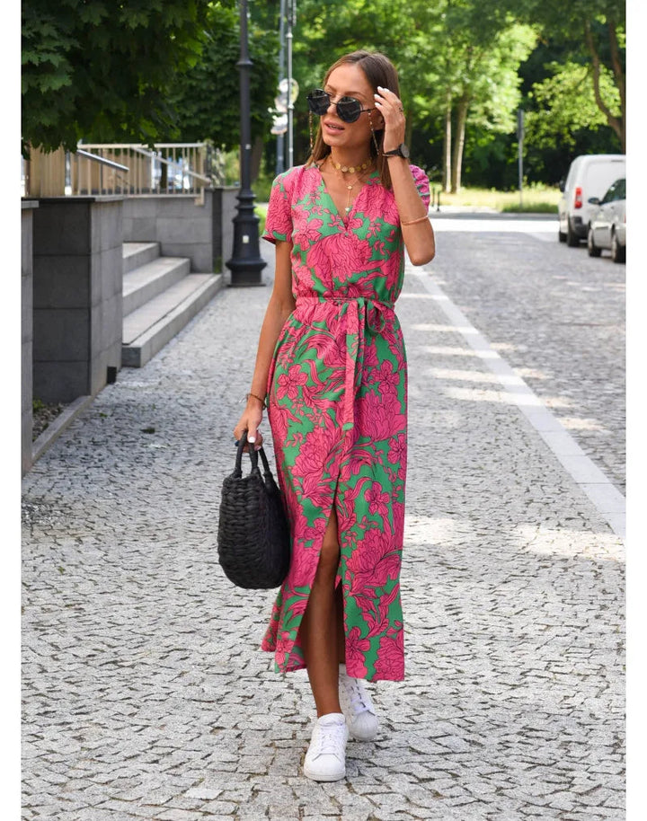 Peyton™ - Comfortable Elegant Floral Dress