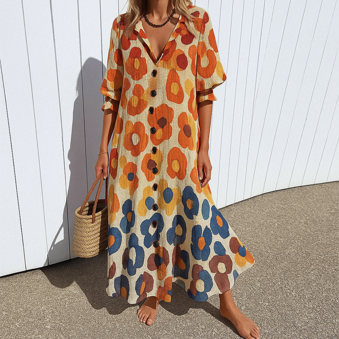 Liana™ | Graceful Floral Bloom Dress