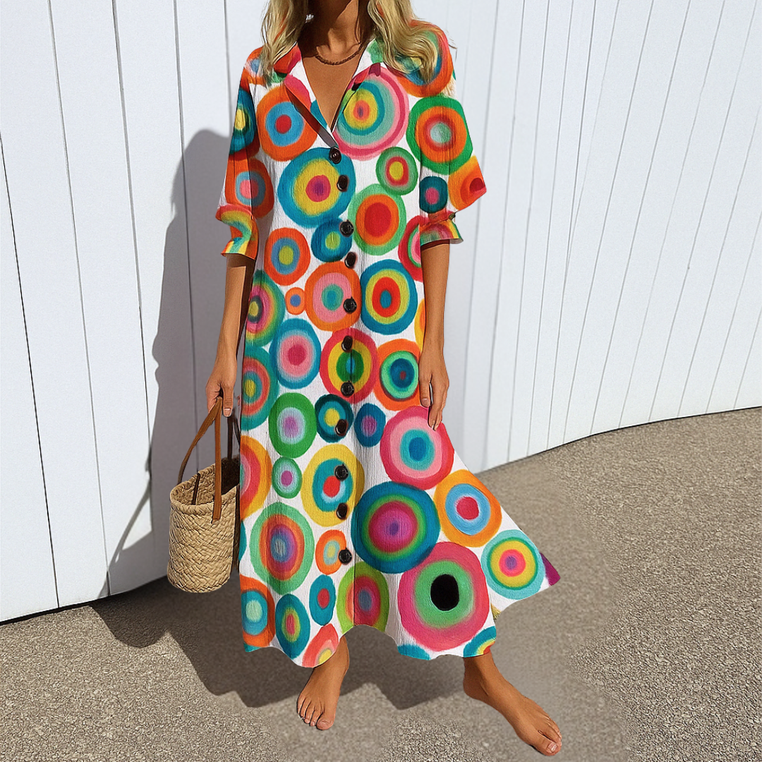 Liana™ | Graceful Floral Bloom Dress