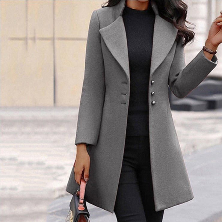 Gala | Chic Buttoned Overcoat