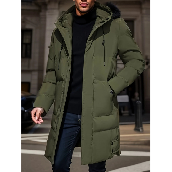 Luke - Long Winter Parka for Men