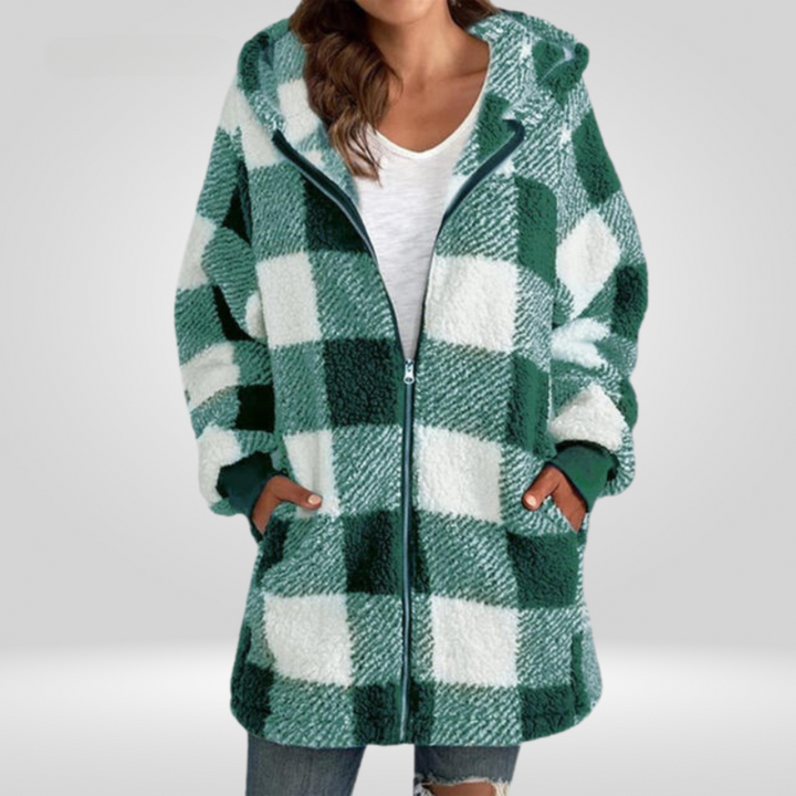 Esma | Cozy Plaid Jacket