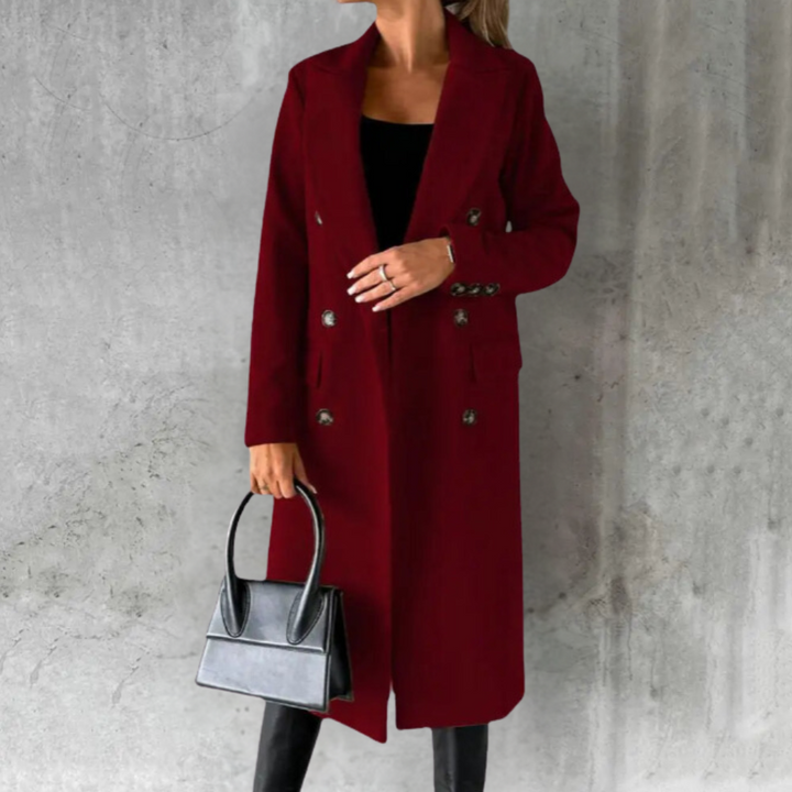 Geneva | Classic Double-Breasted Coat