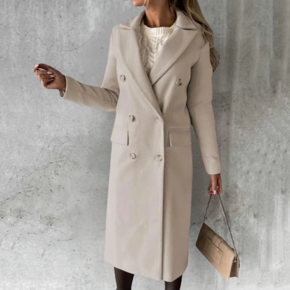 Geneva | Classic Double-Breasted Coat