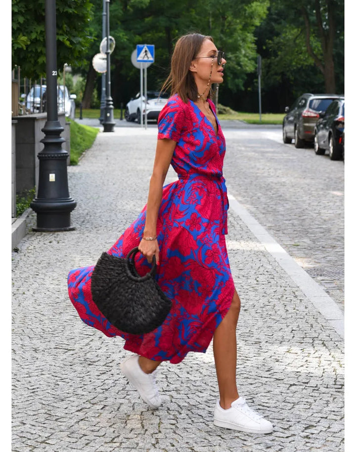 Peyton™ - Comfortable Elegant Floral Dress