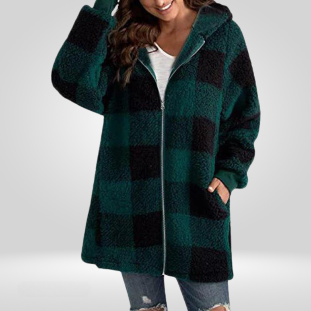 Esma | Cozy Plaid Jacket