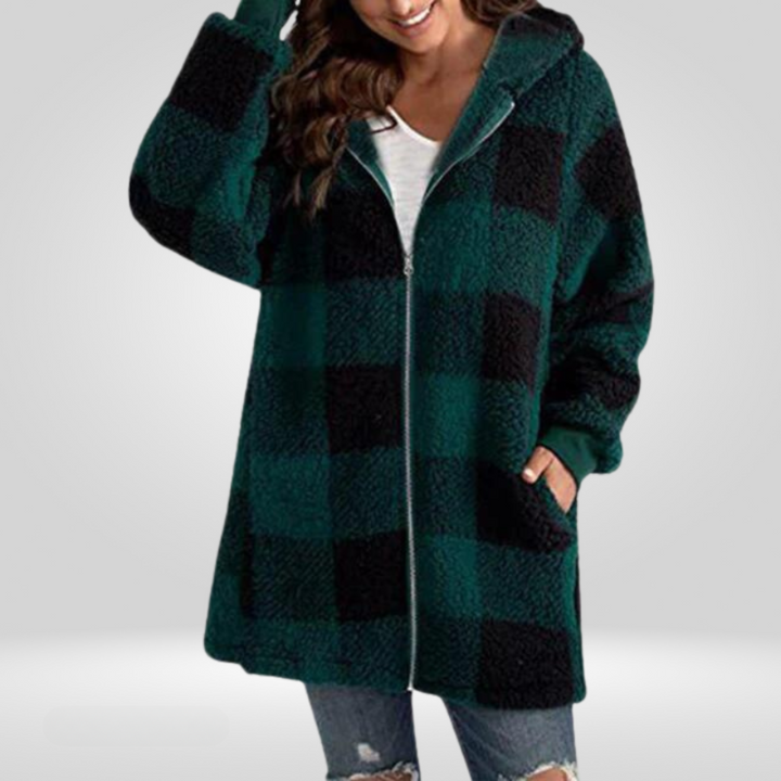 Esma | Cozy Plaid Jacket