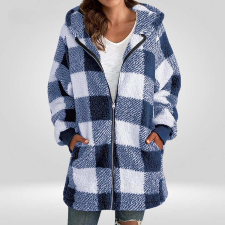 Esma | Cozy Plaid Jacket