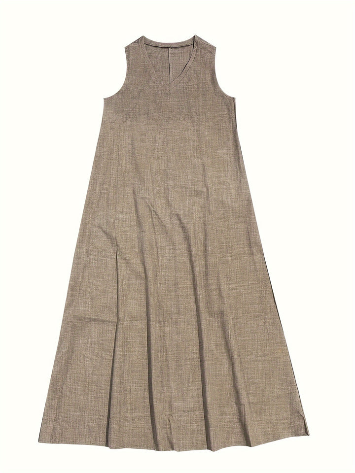 Maelys | Soft Linen Tank Dress