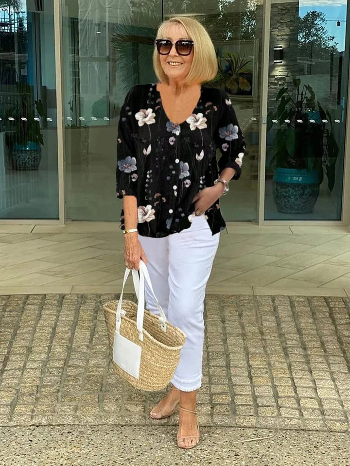 Valentina | Floral Top