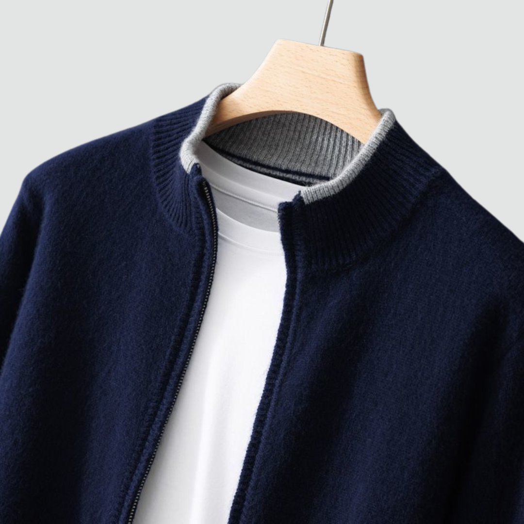 Thommy | Pure Cashmere Zip