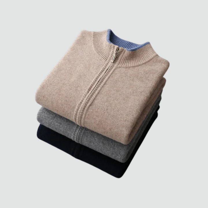 Thommy | Pure Cashmere Zip