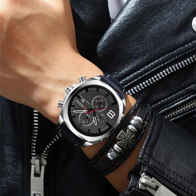 Waterproof Chronograph Sport Military Watch