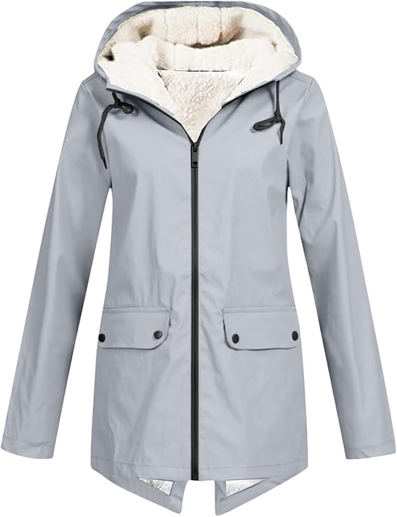 Cleo - Zip-Up Hooded Jacket