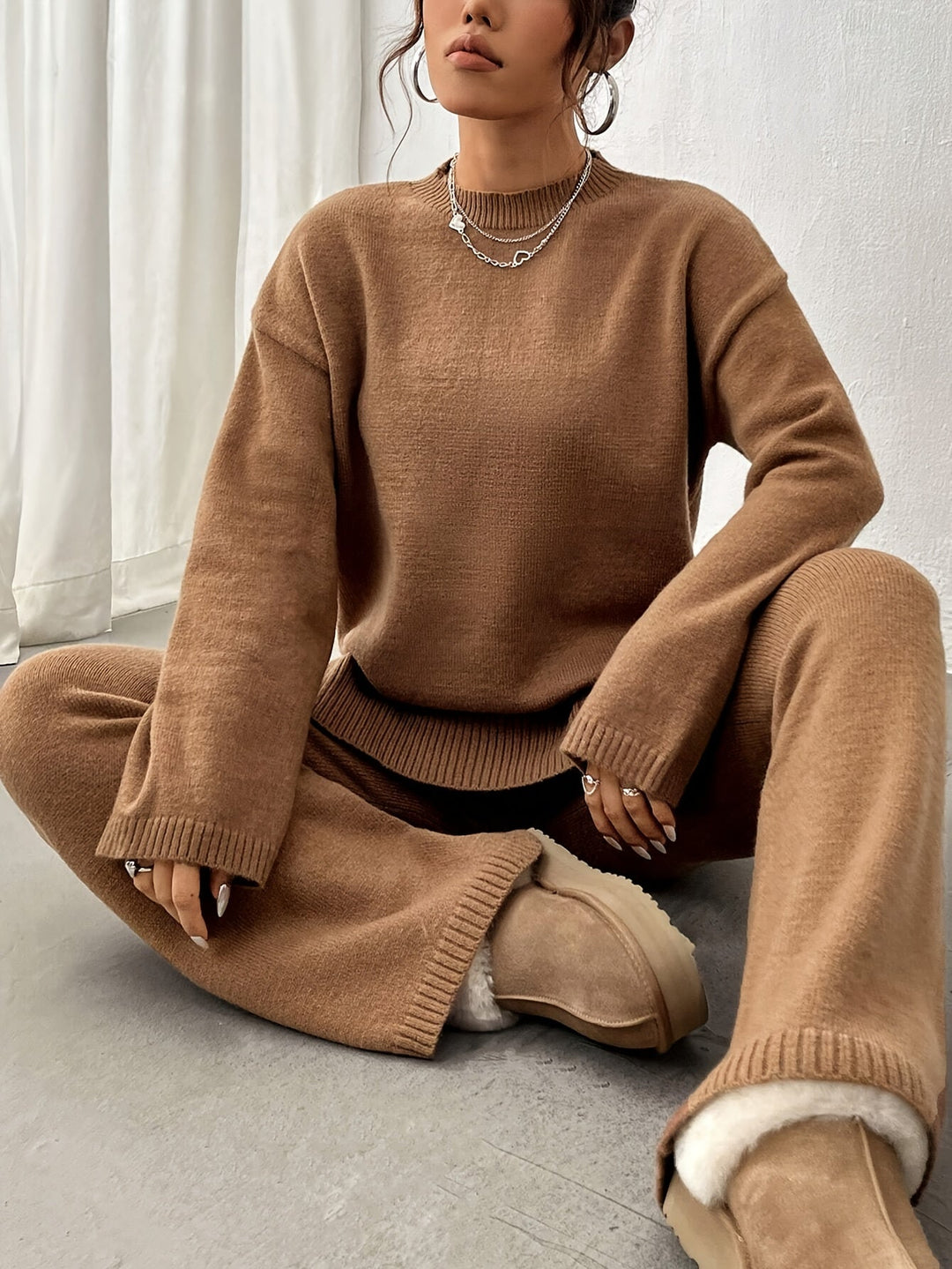 Hedda™ | Ribbed knit sweater