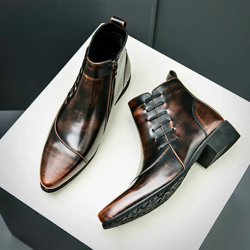 Samuel | Thatcher Leather Dress Boots