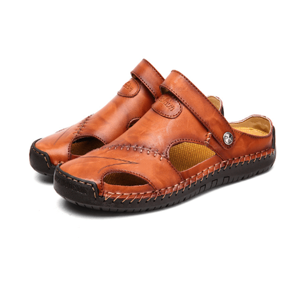 Chris | Orthopedic Leather Sandals