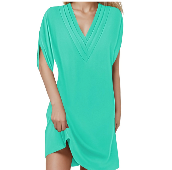 Clairene™ - Women's Elegant Half Sleeves Dress