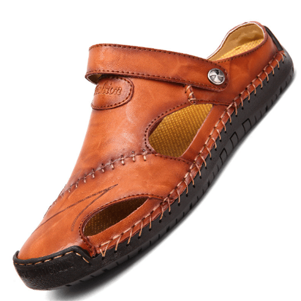 Charles™ | Orthopedic leather sandals