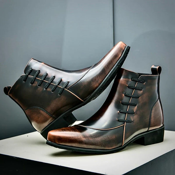 Samuel | Thatcher Leather Dress Boots