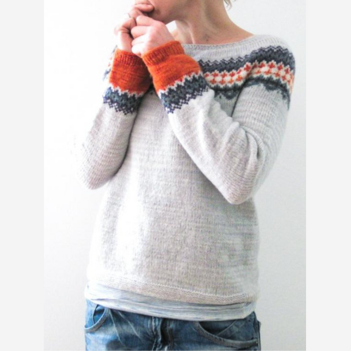 Eugenia™ | Cozy Nordic knitted sweater