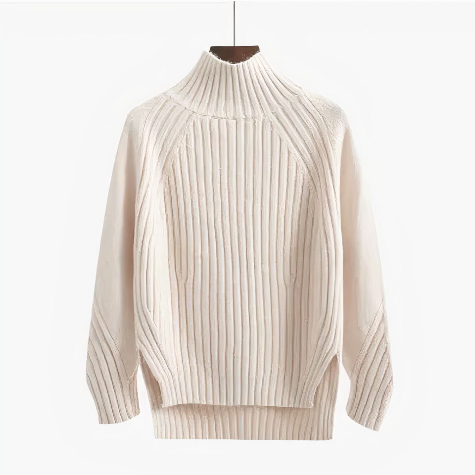 Ivy |  Knitted Sweater With Round Neckline