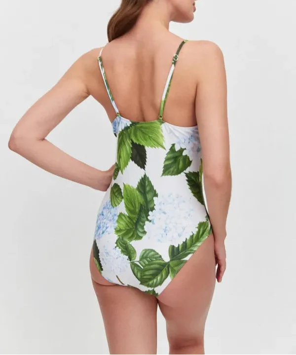 Scarlett™ - Stylish Floral Swimsuit With Skirt