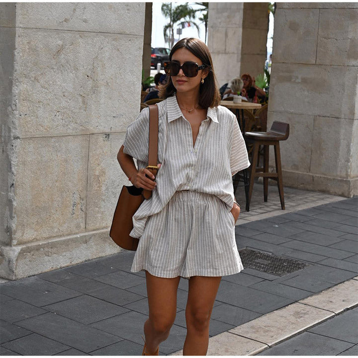 Zoe™ - Chic Striped Set