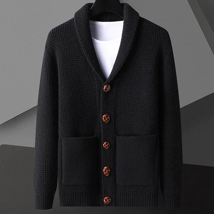 Raymon | Aspen Spliced Wool Cardigan