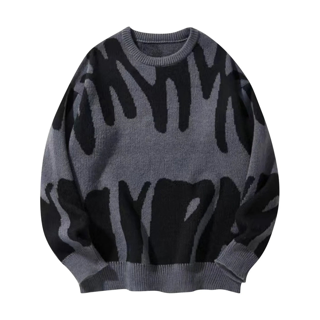 Joseph | Casual contrasting color block sweater for men