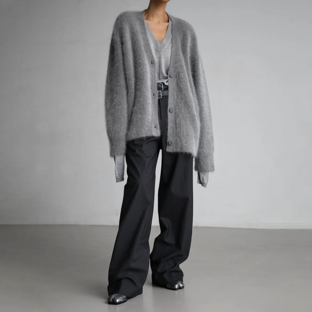 Francie™ | Plush luxury cashmere cardigan