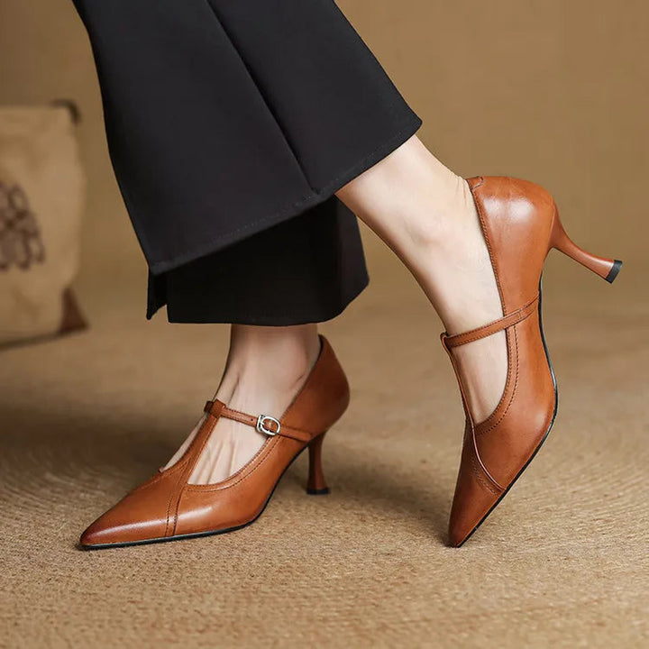 Avery™ - Premium Leather Heels