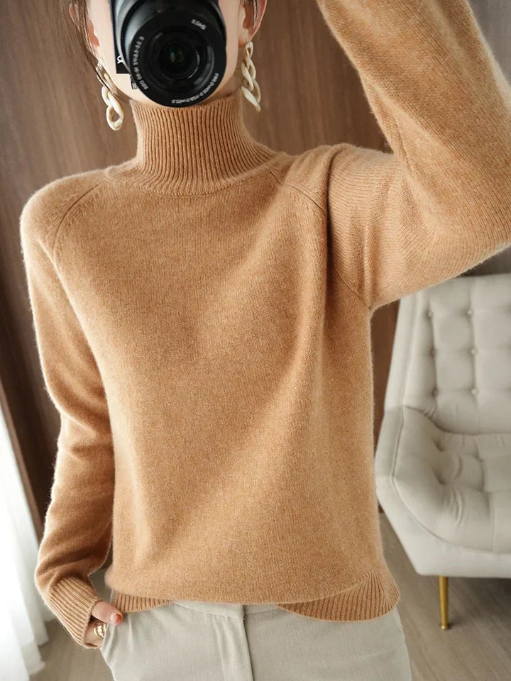 Addison | Extra-fine Merino turtleneck