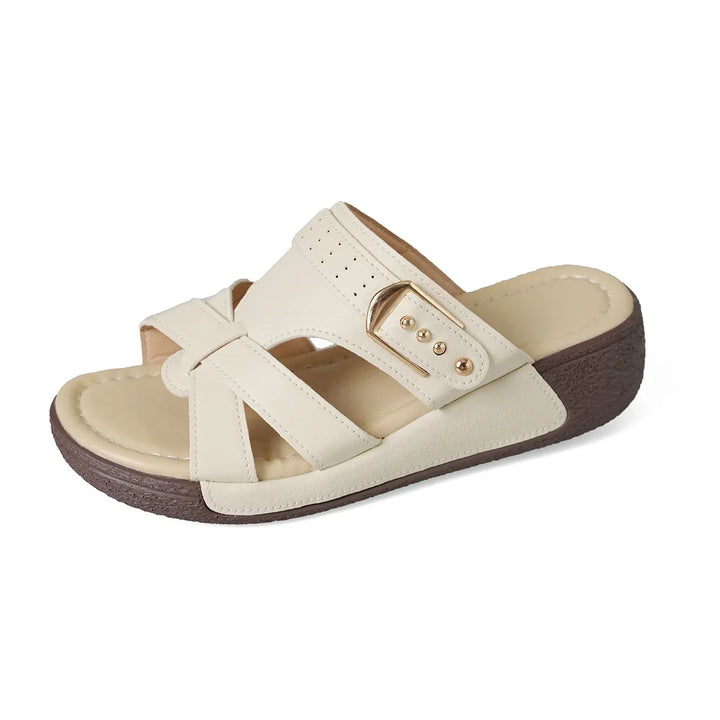 Ella™ - Comfy Rivet Wedges Sandals