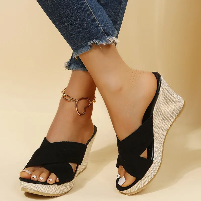 Jewel - Chic Wedge Sandals