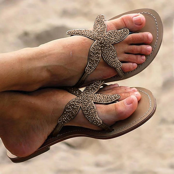 Relaiza - Starfish Charm Sandals