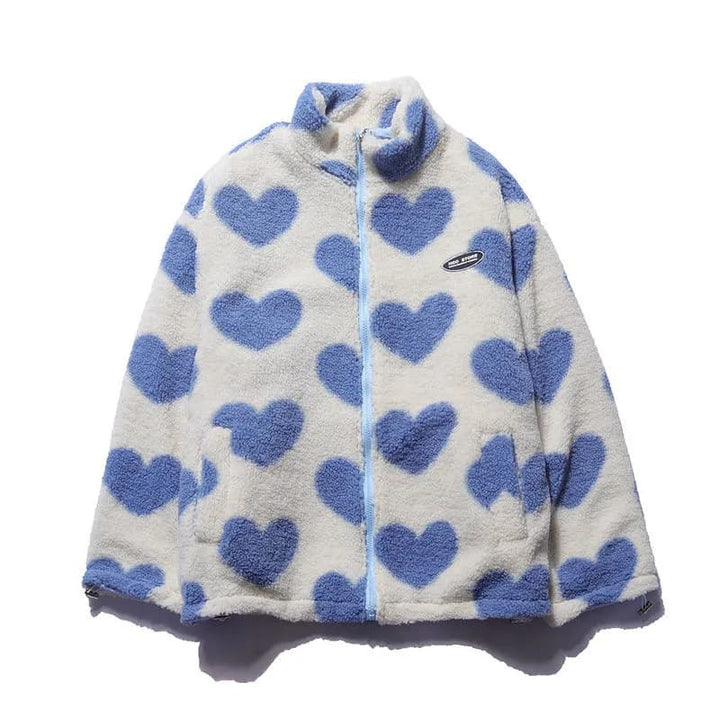 Kara | Heart-Embellished Reversible Jacket