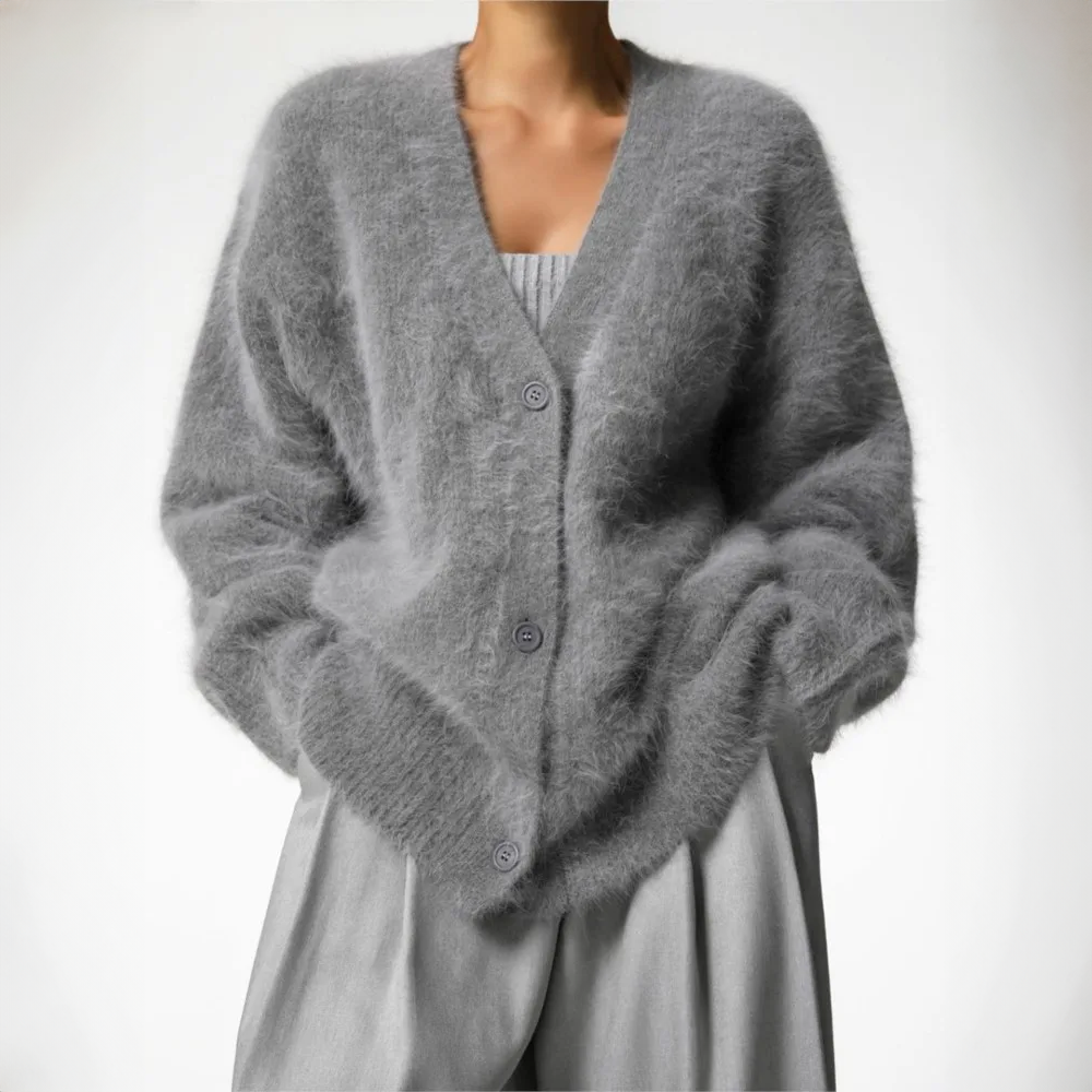 Francie™ | Plush luxury cashmere cardigan