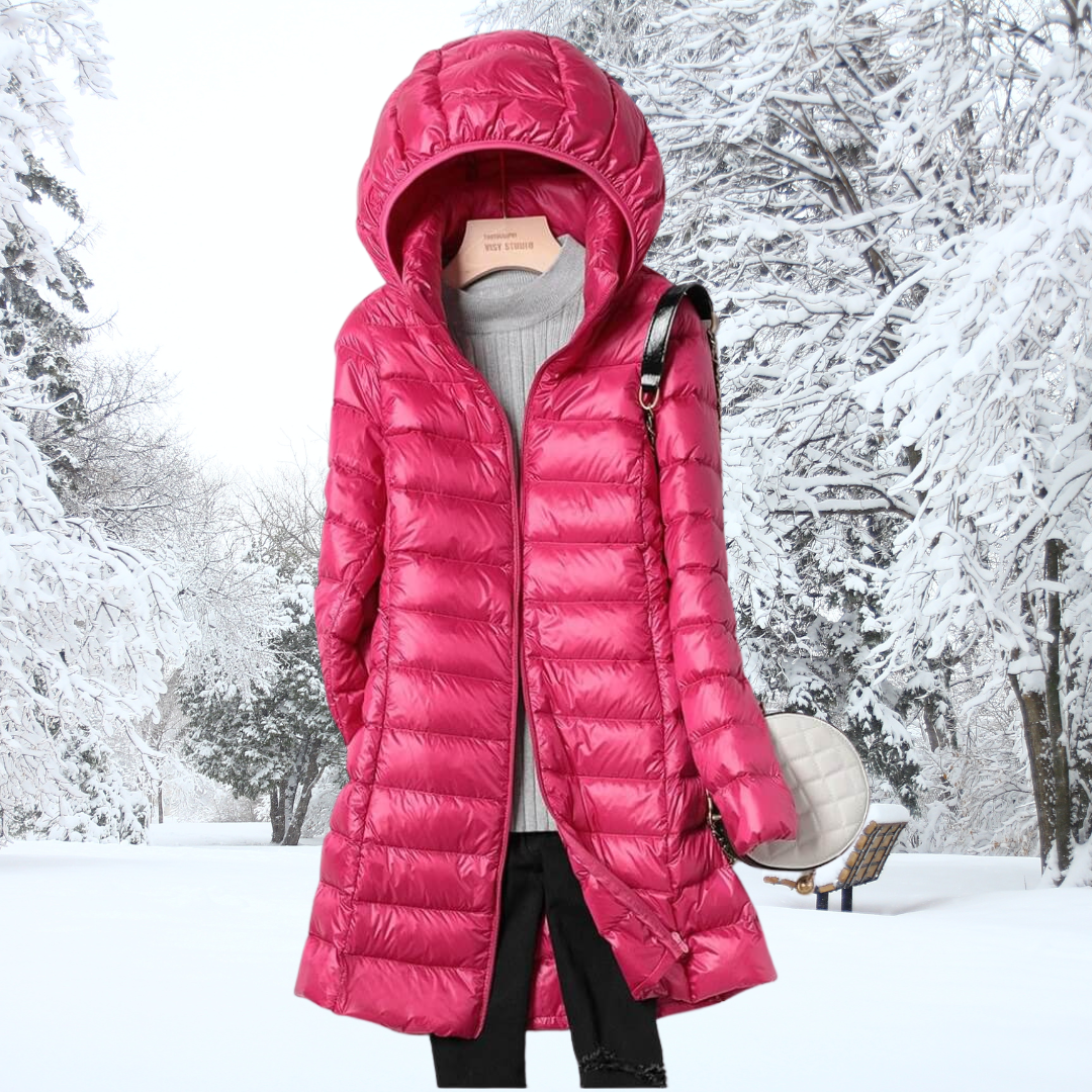 Asarina | Ultralight down jacket with hood