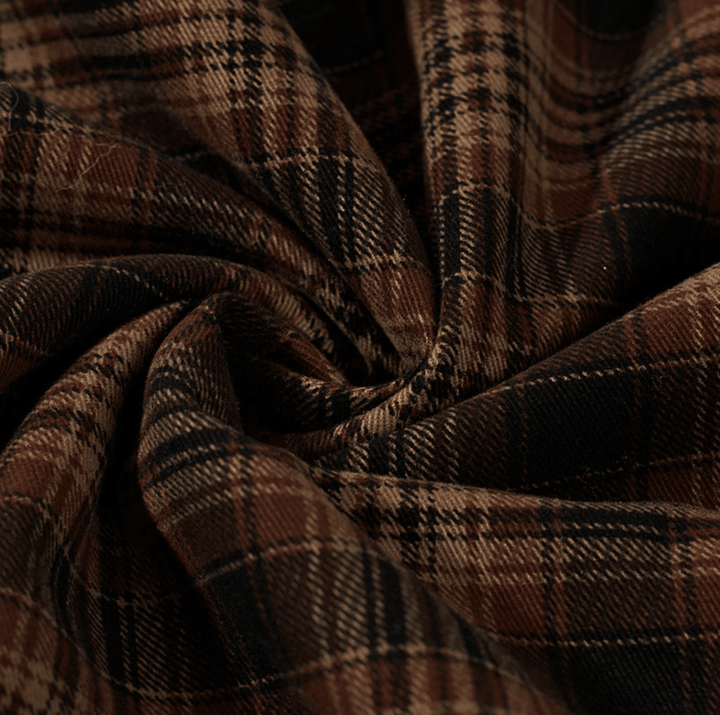 Manfred | Warm striped flannel jacket