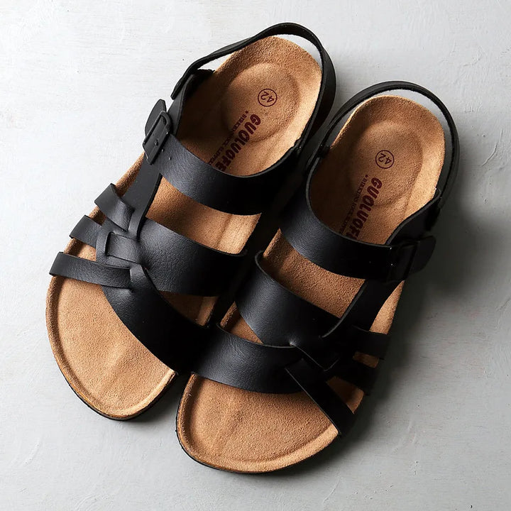 Elara | Premium orthopedic leather sandals