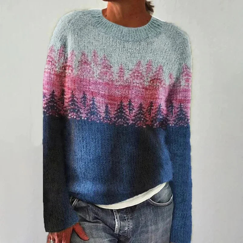 CARLA - KNITTED SWEATER IN CLASSIC STYLE