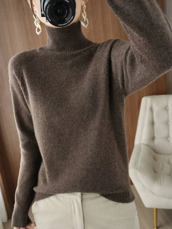 Addison | Extra-fine Merino turtleneck