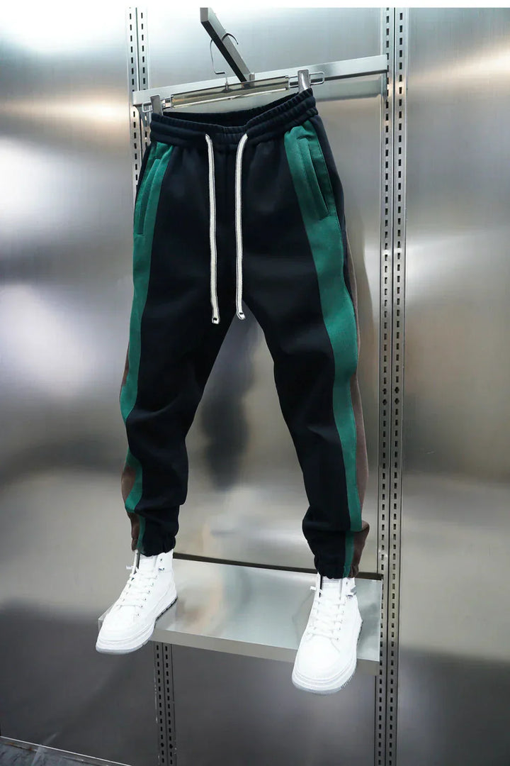 Trendy Contrast Stripe Trousers