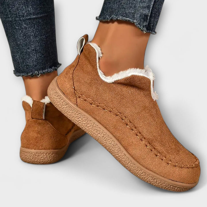 Katie - Orthopedic Leather Ankle Boots