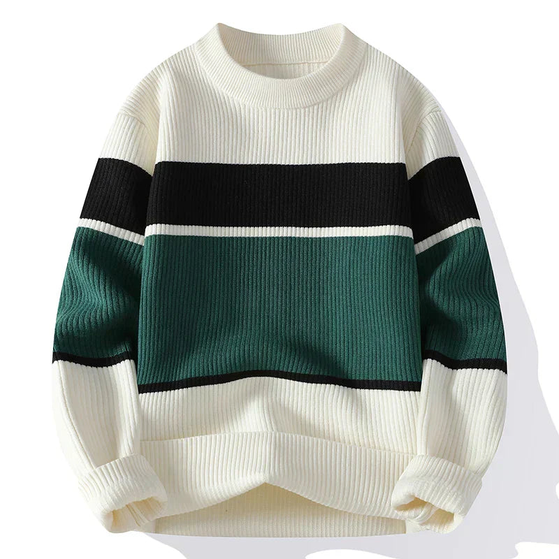 Timothy | Casual thick knit sweater for men